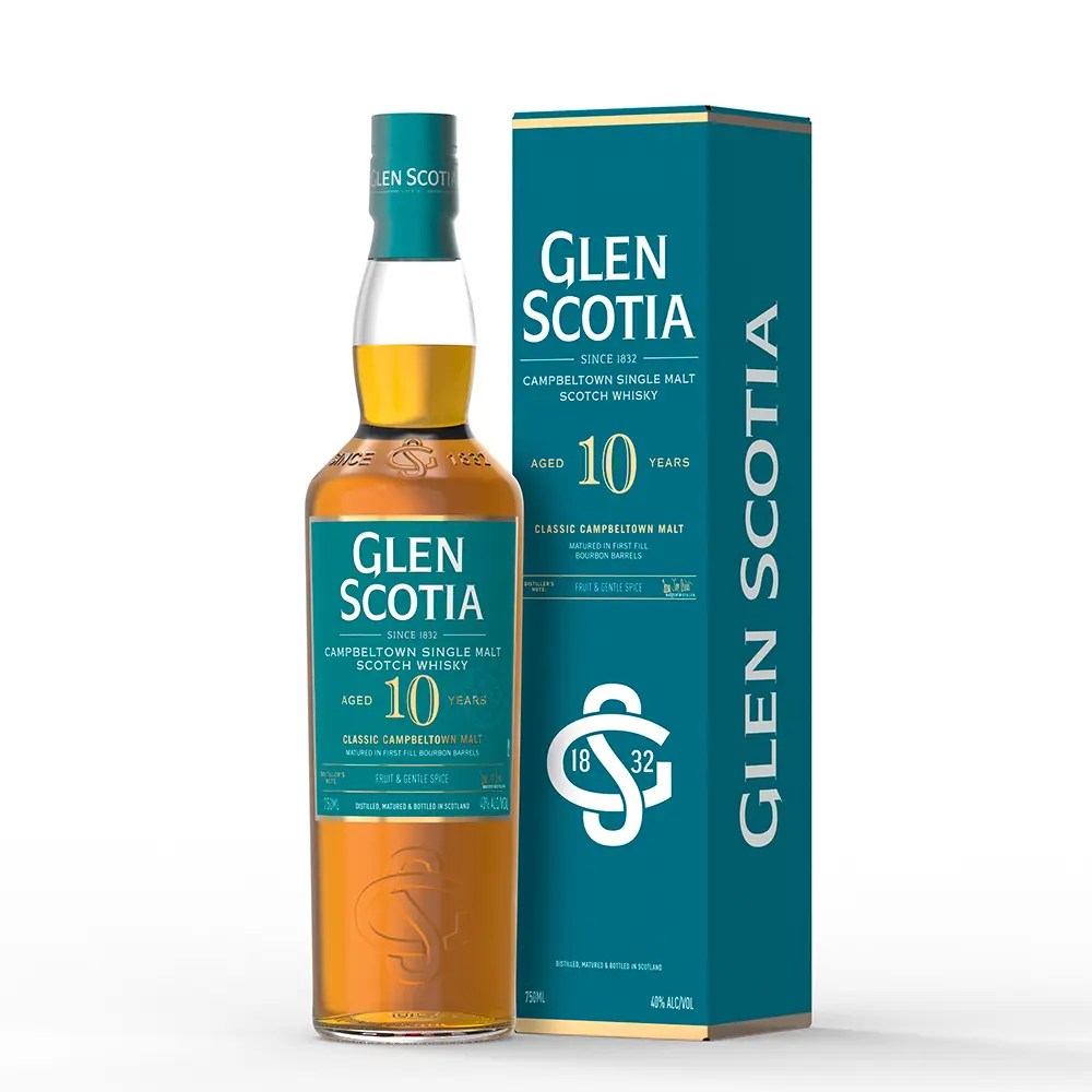 glen scotia 10 bottle carton sq