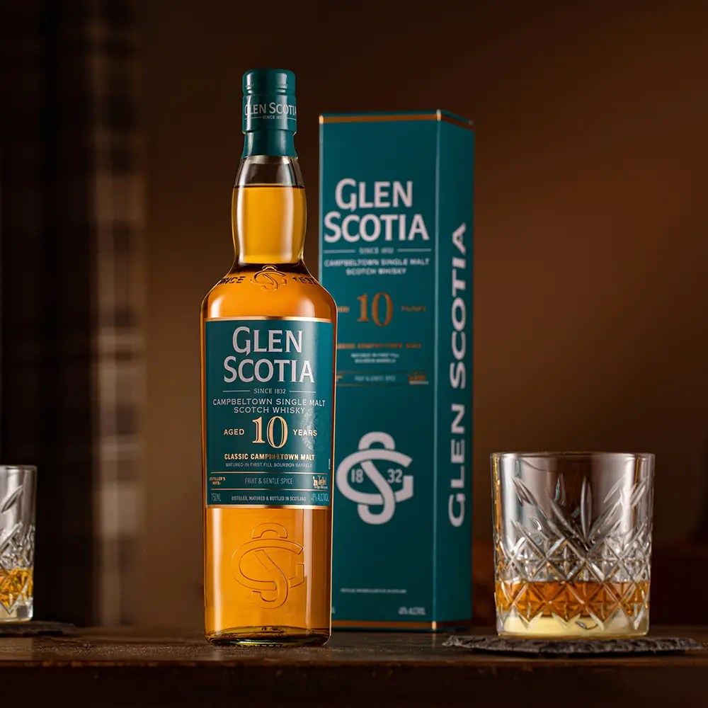 glen scotia 10yo bottle rocks box sq