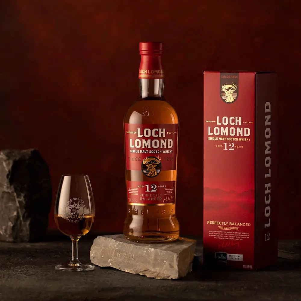loch lomond 12yo bottle carton sq
