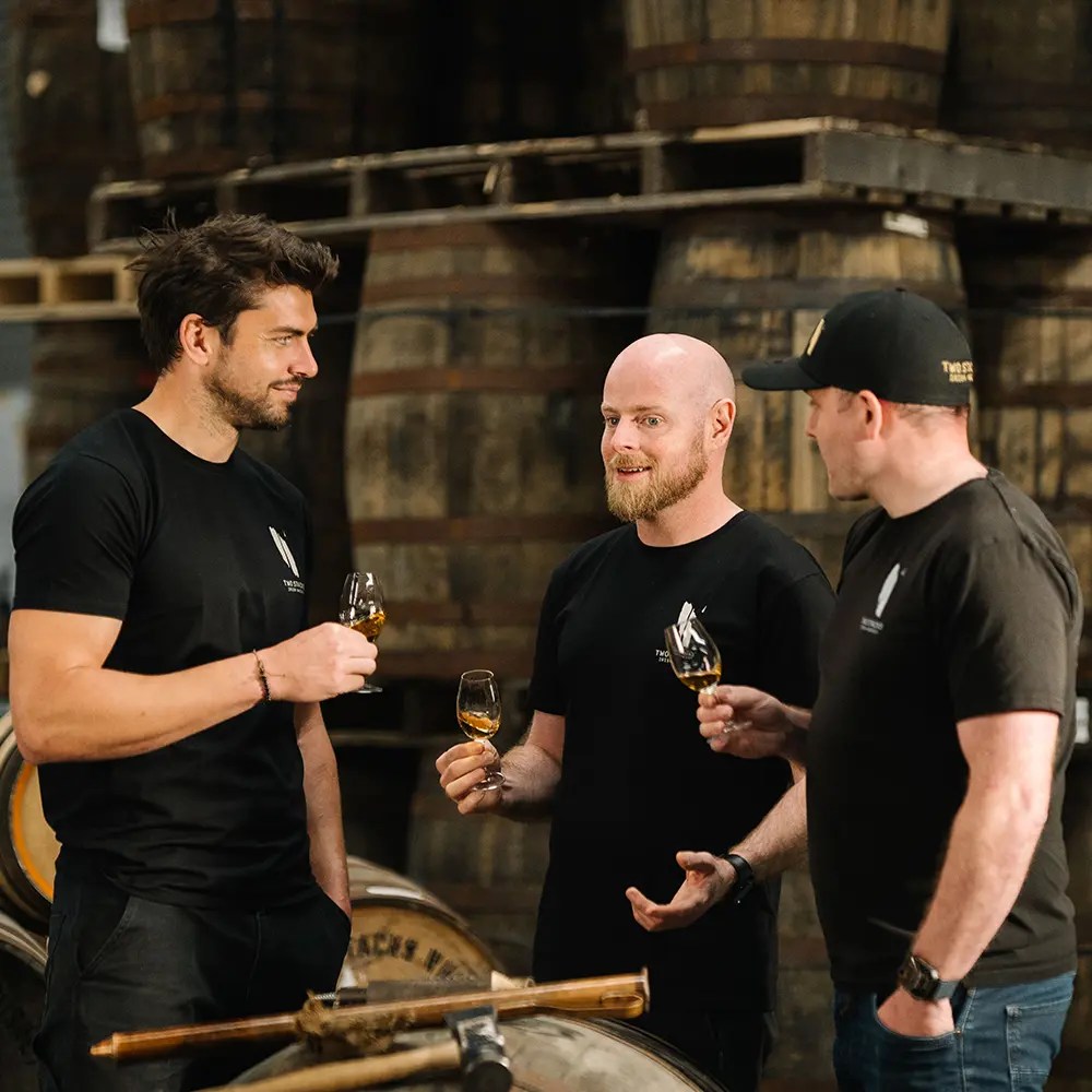 two stacks irish whiskey founders 3 sq