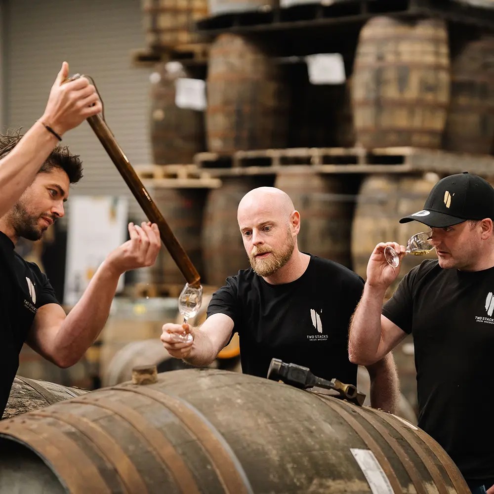 two stacks irish whiskey founders 5 sq